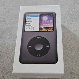 Apple iPod Classic-style MP3 Player - Dark Gray